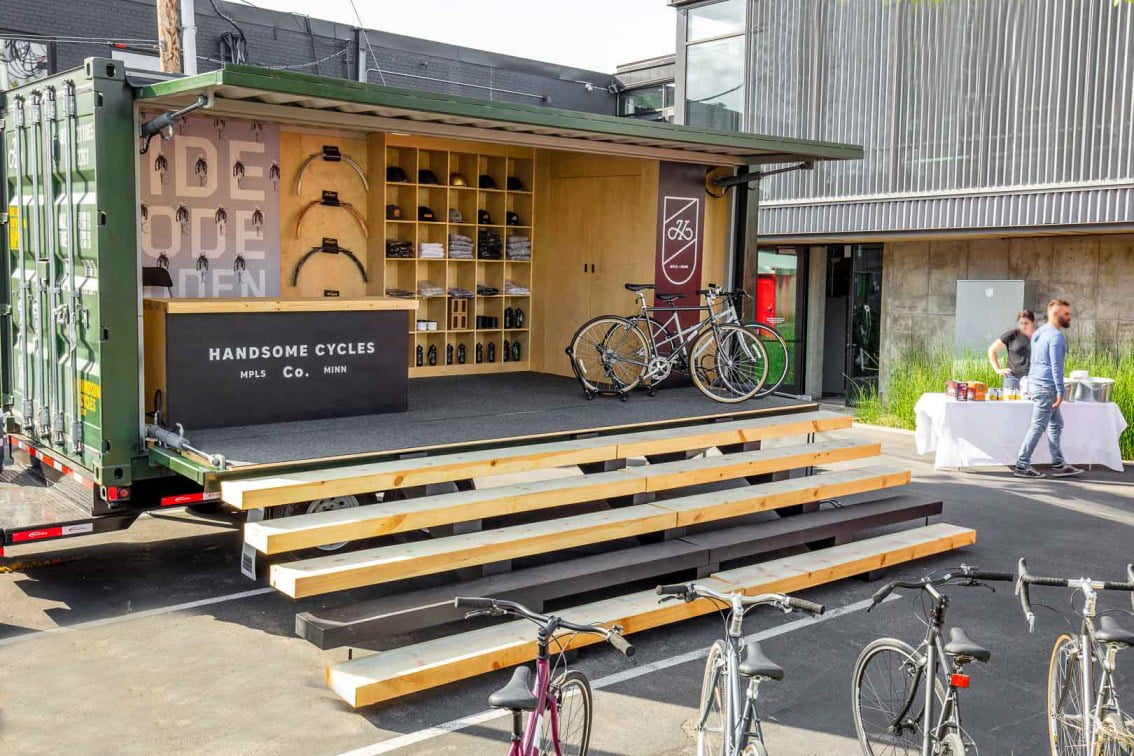 Shipping Container Is Now Mobile Store