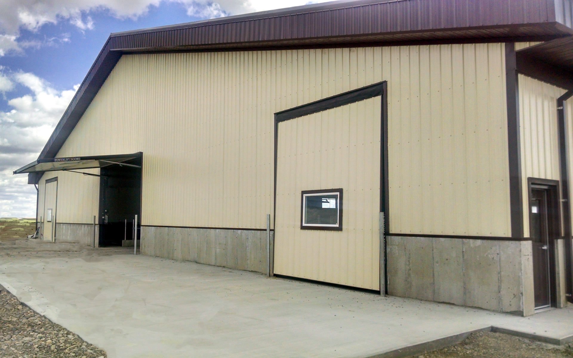 Doors For Dairy Barn, Manure Separator