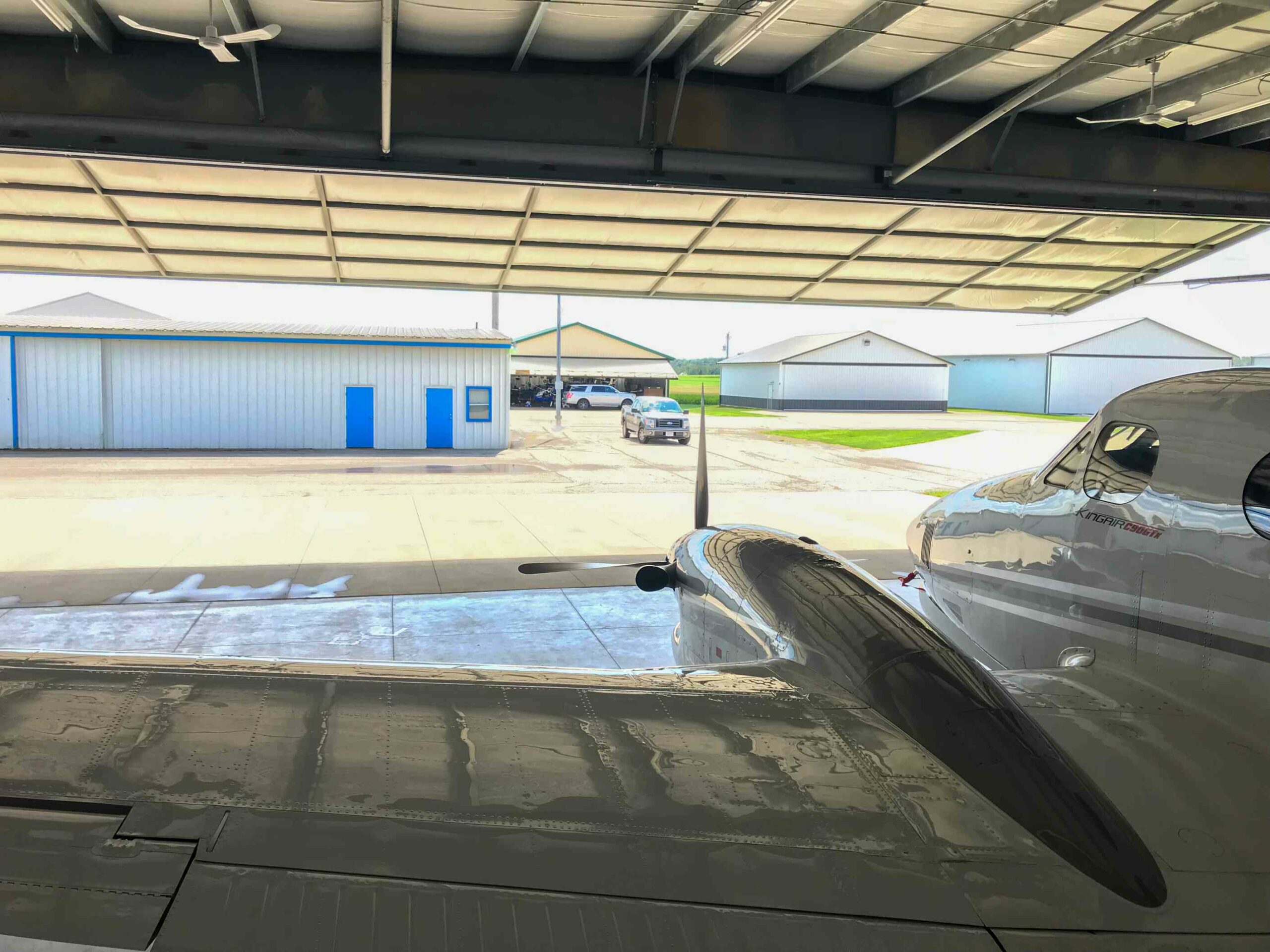60′ x 16′ For New Hangar
